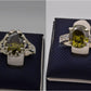 Silver Couple Rings: Pair 112,  Stone: Zircon - AmeerAliEnterprises
