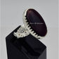 AAE 6568 Chandi Ring 925, Stone: Yamni Aqeeq