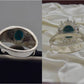 Silver Couple Rings: Pair 6, Stone: Feroza (Turquoirse) - AmeerAliEnterprises