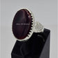 AAE 6568 Chandi Ring 925, Stone: Yamni Aqeeq
