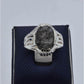 AAE 5815 Chandi Ring 925, Stone: Moh e Najaf - AmeerAliEnterprises