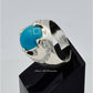 AAE 6614 Chandi Ring 925, Stone: Feroza