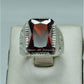 AAE 1825 Chandi Ring 925, Stone: Zircon - AmeerAliEnterprises