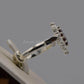 AAE 7528 Chandi Ring 925, Stone: Zircon - AmeerAliEnterprises