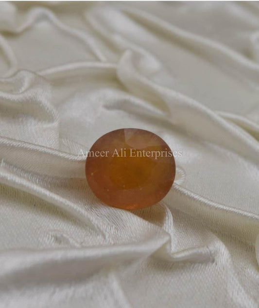 AAE 1319 Yellow Sapphire (Pukhraj) - AmeerAliEnterprises