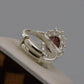 AAE 7528 Chandi Ring 925, Stone: Zircon - AmeerAliEnterprises