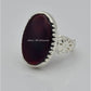 AAE 6568 Chandi Ring 925, Stone: Yamni Aqeeq