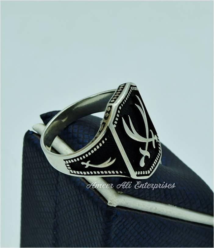 AAE 6198 Chandi Ring 925, Vintage Collection - AmeerAliEnterprises