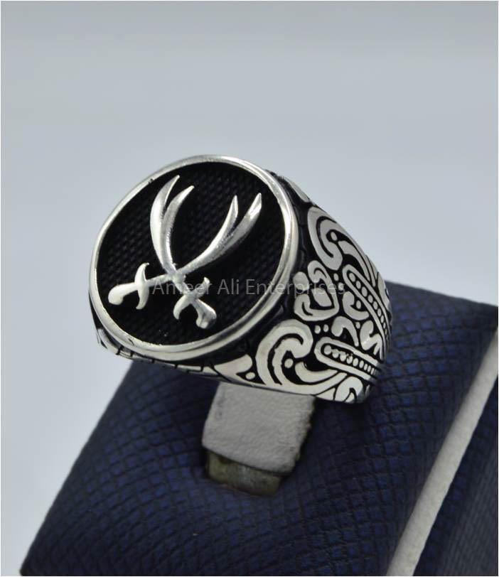 AAE 6063 (VINTAGE COLLECTION) 925 CHANDI RING - AmeerAliEnterprises