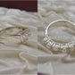 Silver Couple Rings: Pair 29,  Stone: Pearl - AmeerAliEnterprises
