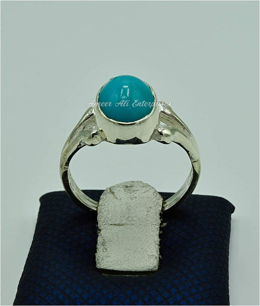 AAE 6847 Chandi Ring 925, Stone: Feroza