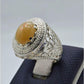 AAE 5931 Chandi Ring 925, Stone: Opal - AmeerAliEnterprises