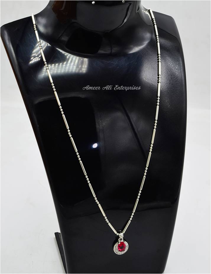 AAE 6837 Chandi Pendant 925, Stone: Zircon