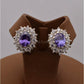 AAE 2479 CHANDI EARRINGS 925, STONE: ZIRCON - AmeerAliEnterprises
