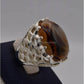 AAE 2314 Chandi Ring 925, Stone: Sulemani Aqeeq - AmeerAliEnterprises