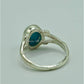 AAE 6847 Chandi Ring 925, Stone: Feroza