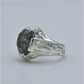 AAE 5815 Chandi Ring 925, Stone: Moh e Najaf - AmeerAliEnterprises