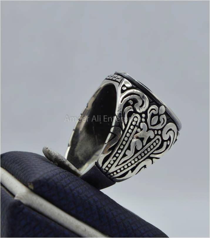 AAE 6063 (VINTAGE COLLECTION) 925 CHANDI RING - AmeerAliEnterprises