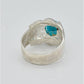 AAE 6638 Chandi Ring 925, Stone: Feroza