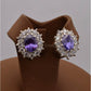 AAE 2479 CHANDI EARRINGS 925, STONE: ZIRCON - AmeerAliEnterprises