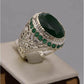 AAE 2485 Chandi Ring 925, Stone: Zircon - AmeerAliEnterprises