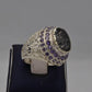 AAE 5651 Chandi Ring, Stone: Moh e Najaf - AmeerAliEnterprises