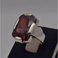 AAE 1803 Chandi Ring 925, Stone: Zircon - AmeerAliEnterprises