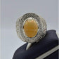 AAE 5931 Chandi Ring 925, Stone: Opal - AmeerAliEnterprises