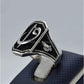 AAE 6046 (VINTAGE COLLECTION) 925 CHANDI RING - AmeerAliEnterprises