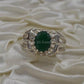 AAE 1808 Chandi Ring 925, Stone: Zircon - AmeerAliEnterprises