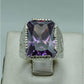 AAE 2247 Chandi Ring 925, Stone: Zircon - AmeerAliEnterprises