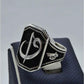 AAE 6046 (VINTAGE COLLECTION) 925 CHANDI RING - AmeerAliEnterprises