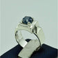 AAE 6873 Chandi Ring 925, Stone: Neelam