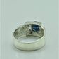 AAE 6873 Chandi Ring 925, Stone: Neelam