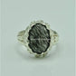 AAE 6900 Chandi Ring 925, Stone: Moh e Najaf