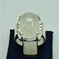 AAE 6874 Chandi Ring 925, Stone: Dur e Najaf