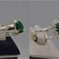 Silver Couple Rings: Pair 53,  Stone: Zircon - AmeerAliEnterprises