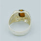 AAE 6242 Chandi Ring 925, Stone: Tiger's Eye