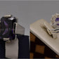 Silver Couple Rings: Pair 75,  Stone: Zircon - AmeerAliEnterprises