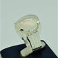 AAE 6874 Chandi Ring 925, Stone: Dur e Najaf