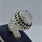 AAE 5826 Chandi Ring 925, Stone: Dur e Najaf - AmeerAliEnterprises