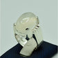 AAE 6874 Chandi Ring 925, Stone: Dur e Najaf