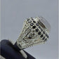 AAE 5826 Chandi Ring 925, Stone: Dur e Najaf - AmeerAliEnterprises