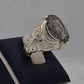 AAE 5648 Chandi Ring, Stone: Moh e Najaf - AmeerAliEnterprises