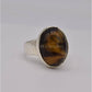 AAE 3553 Chandi Ring 925, Stone: Tiger's Eye