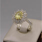 AAE 2408 Chandi Ring 925, Stone: Zircon - AmeerAliEnterprises