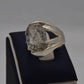 AAE 5642 Chandi Ring, Stone: Moh e Najaf - AmeerAliEnterprises