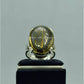 AAE 6122 Chandi Ring 925, Stone: Hadeed (Naad-e-Ali A.S) - AmeerAliEnterprises