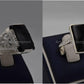 Silver Couple Rings: Pair 88,  Stone: Black Aqeeq (Agate) - AmeerAliEnterprises