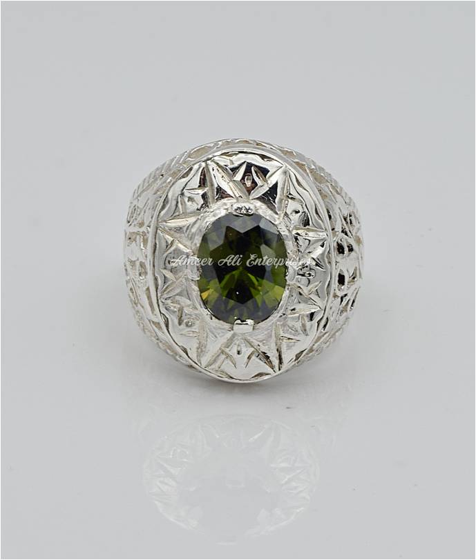 AAE 6559 Chandi Ring 925, Stone: Zircon